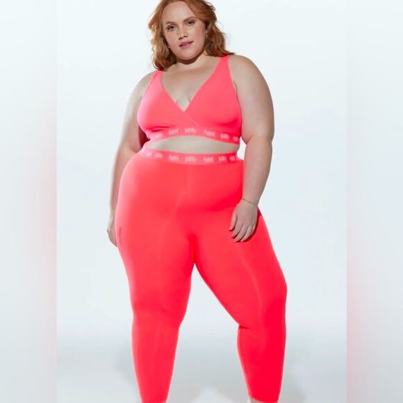 YITTY Pants - Fabletics Yitty Major Label Shaping High Waist Logo Legging 7/8 Size 3X